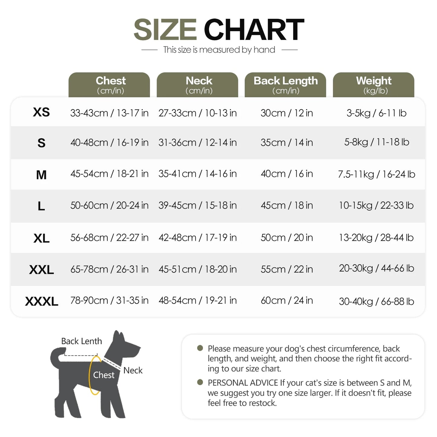Dog Anxiety Vest and Calming Coat - Gentle Pressure Jacket for Thunder, Fireworks and Stress Relief for Dogs, XS to XXXL - The Petzzy