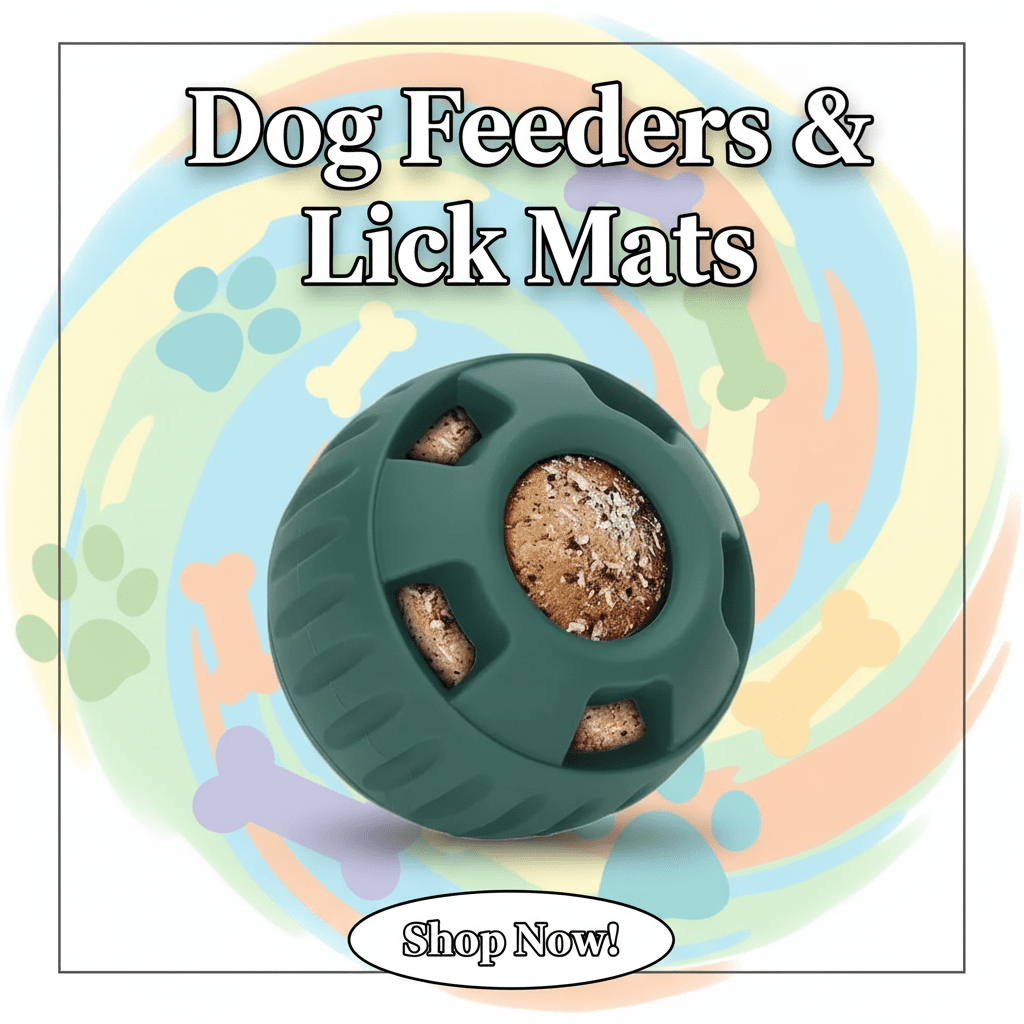Dog Feeders & Lick Mats - The Petzzy