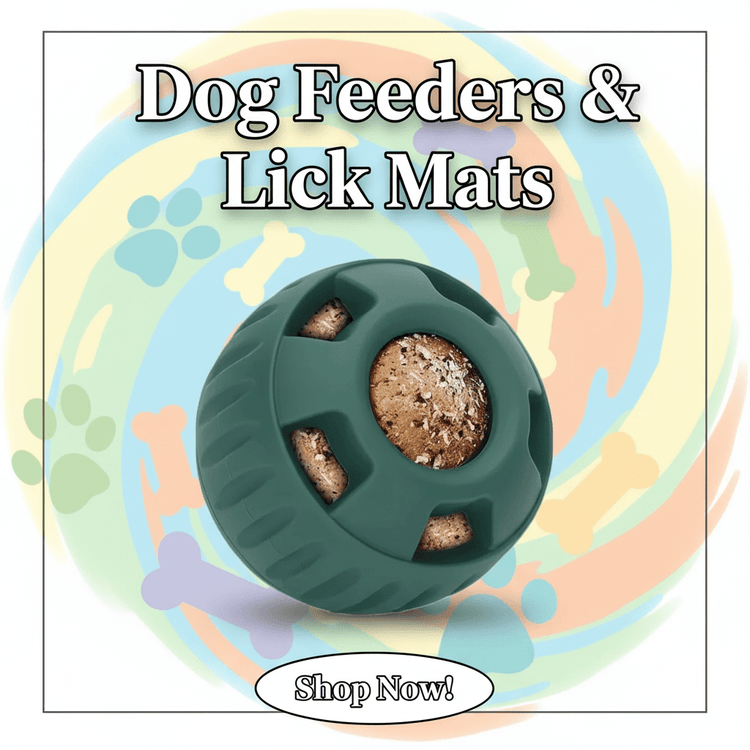 Dog Feeders & Lick Mats - The Petzzy