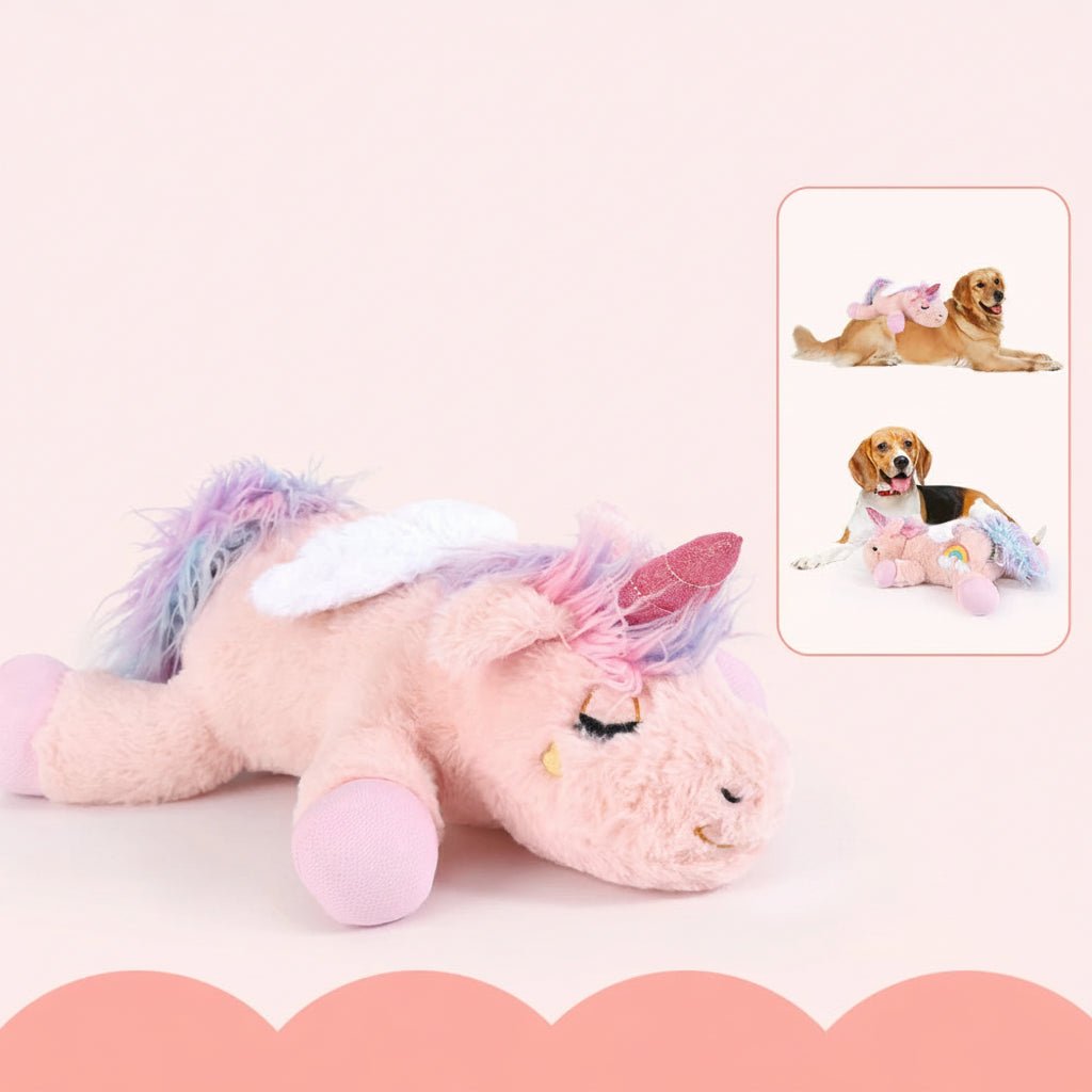 Plush Puppy Heartbeat Toy - Calming Stuffed Animal for Anxiety, Sleep Training and Behavior, 16 Designs, Birthday Gift for Dogs - The Petzzy